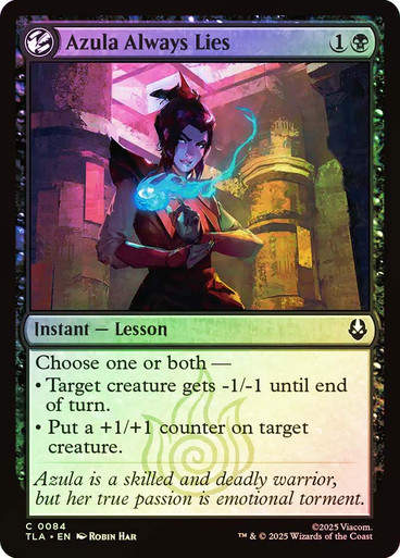 Azula Always Lies (TLA) (84) / Foil