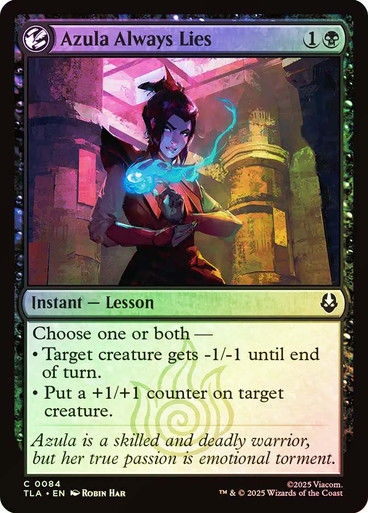 Azula Always Lies (TLA) (84) / Foil
