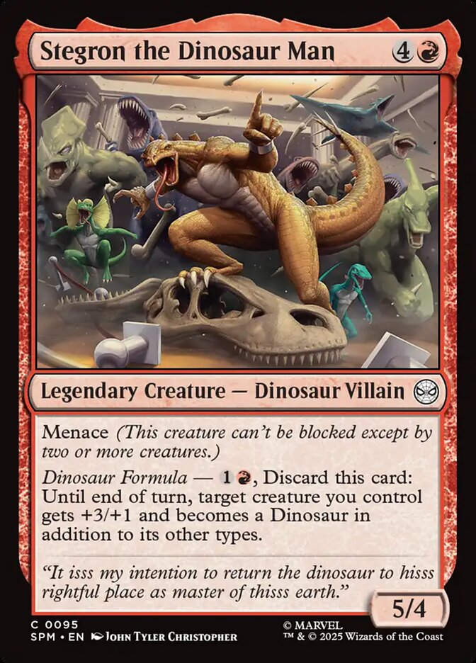 Stegron the Dinosaur Man (SPM) (95)