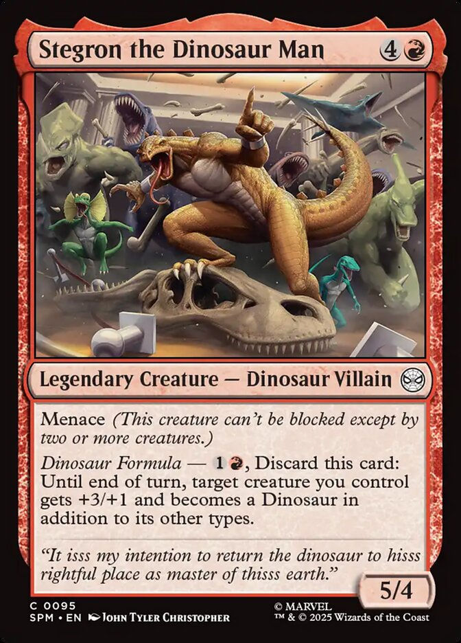 Stegron the Dinosaur Man (SPM) (95)