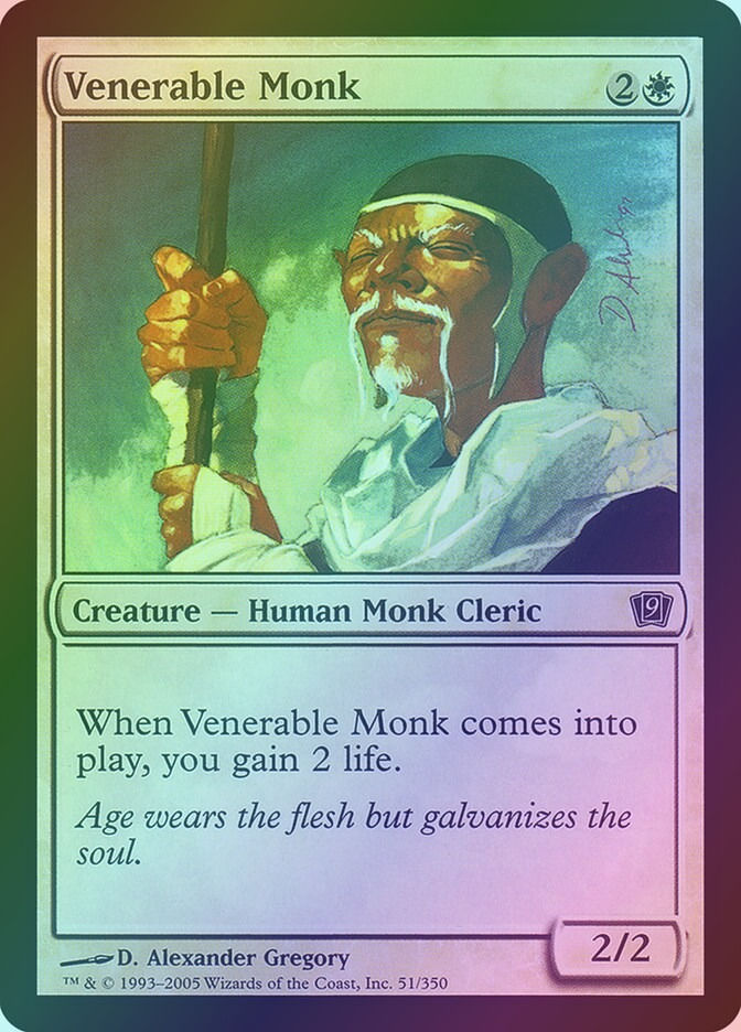 Venerable Monk (9ED) (51★) / Foil