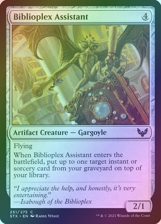 Biblioplex Assistant (STX) (251) / Foil