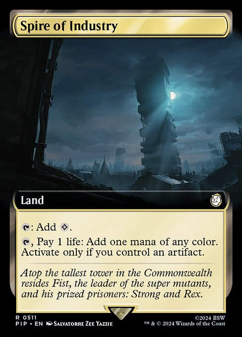 Spire of Industry (pip) (511) / Extended Art