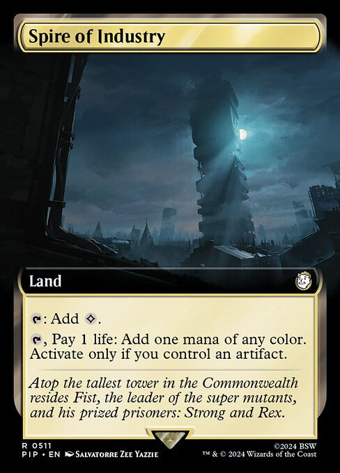 Spire of Industry (pip) (511) / Extended Art