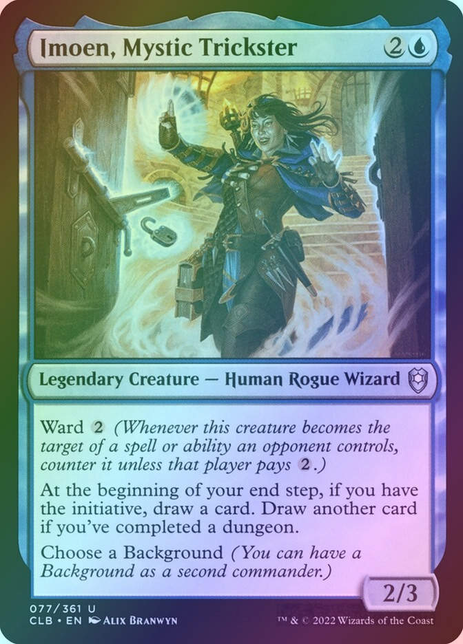 Imoen, Mystic Trickster (CLB) (77) / Foil