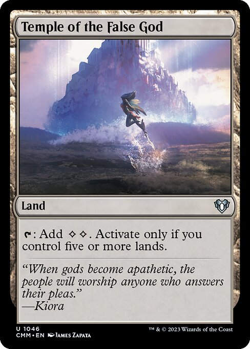 Temple of the False God (cmm) (Commander Deck)