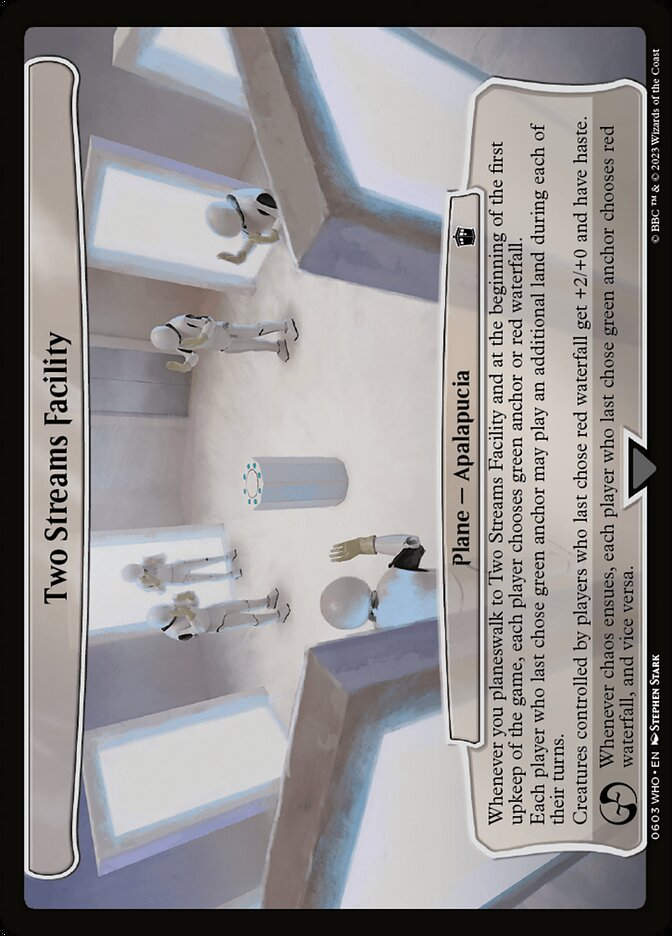 Two Streams Facility (WHO) (603) / Planar Cards