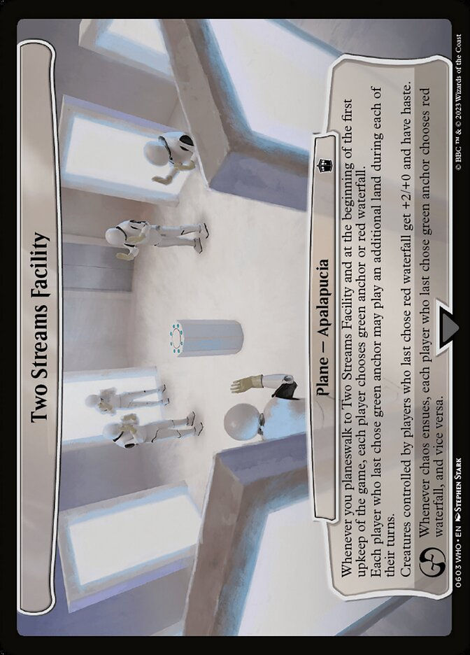 Two Streams Facility (WHO) (603) / Planar Cards