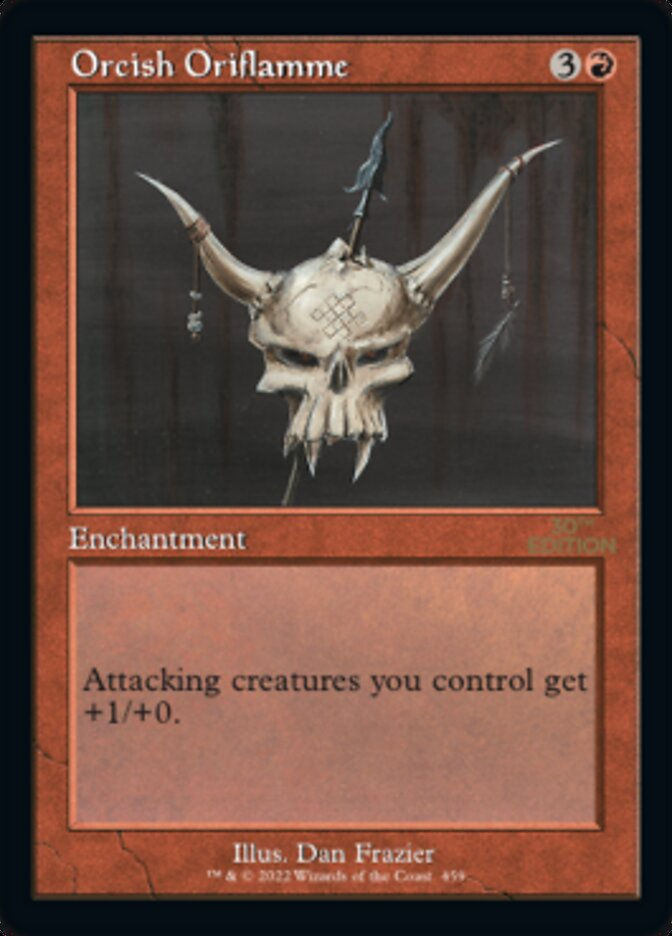 Orcish Oriflamme (30a) / Retro Frame