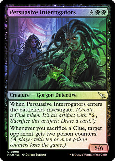 Persuasive Interrogators (mkm) (98) / Foil