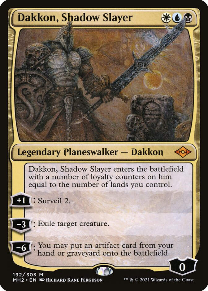 Dakkon, Shadow Slayer (MH2) (192)