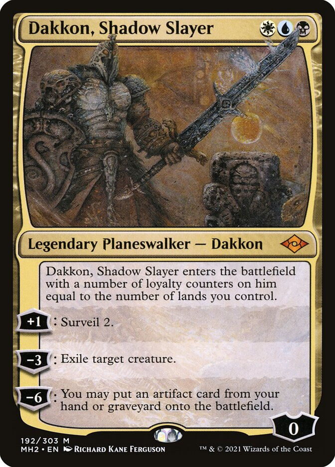 Dakkon, Shadow Slayer (MH2) (192)