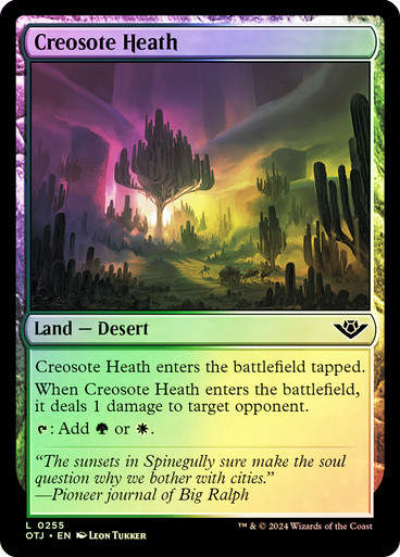 Creosote Heath (otj) (255) / Foil