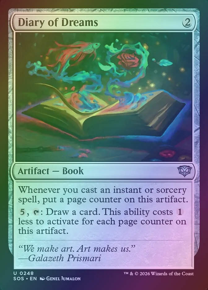 Diary of Dreams (SOS) (248) / Foil