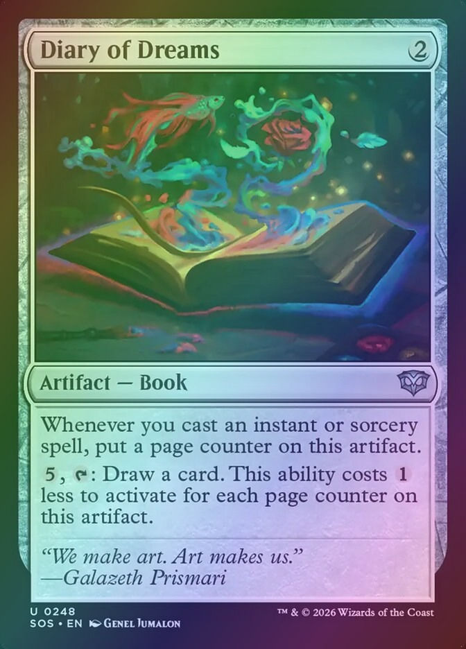 Diary of Dreams (SOS) (248) / Foil