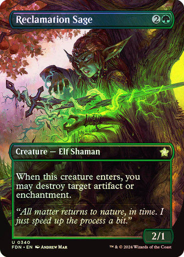 Reclamation Sage (FDN) (340) / Foil / Borderless