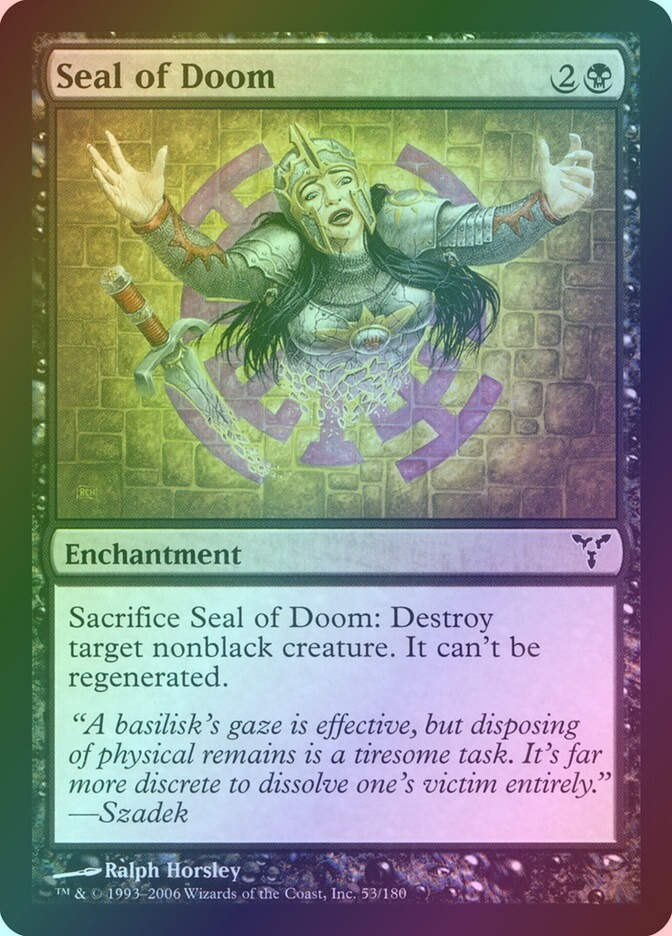Seal of Doom (DIS) (53) / Foil