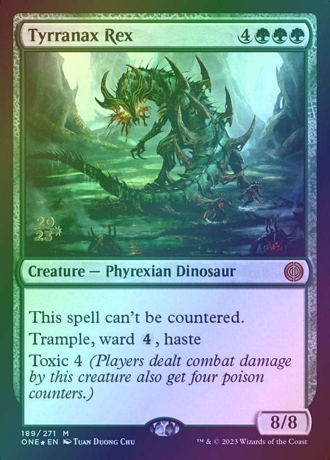Tyrranax Rex (PONE) (189s) / Foil