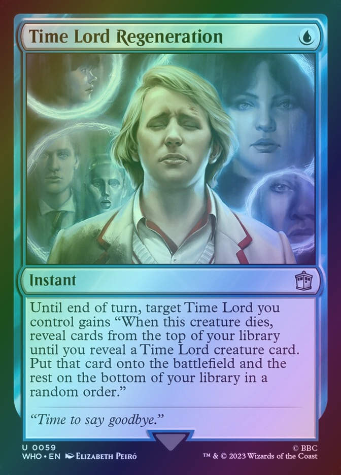 Time Lord Regeneration (WHO) (59) / Foil