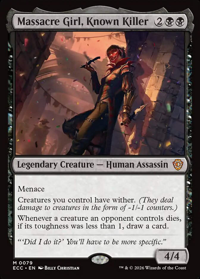 Massacre Girl, Known Killer (ECC) (79)