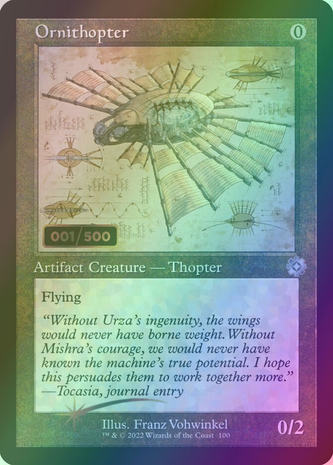 Ornithopter (BRR) (100z) / Serialized