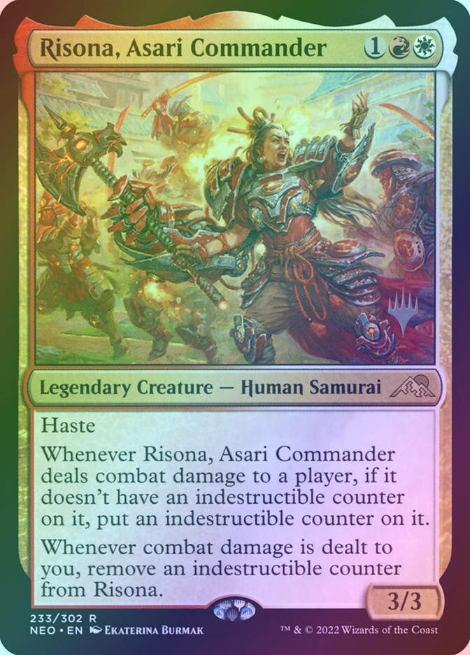 Risona, Asari Commander (PNEO) (233p) / Foil