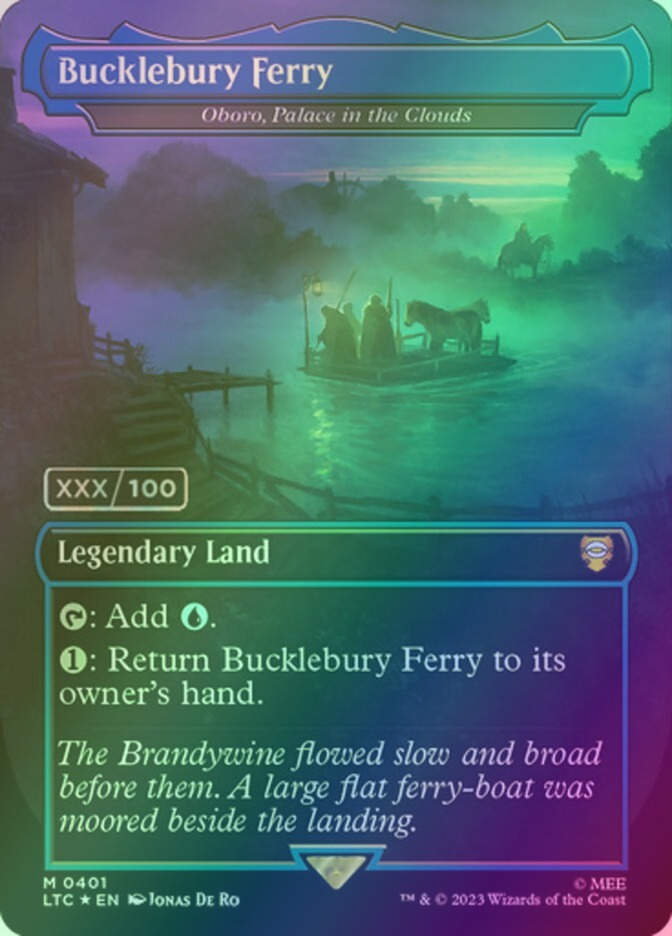 Oboro, Palace in the Clouds (LTC) (401z) / Borderless / Serialized