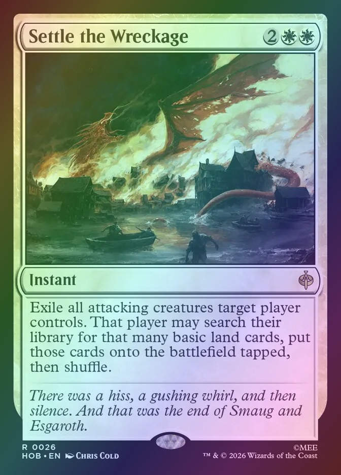 Settle the Wreckage (HOB) (26) / Foil