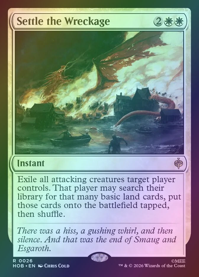 Settle the Wreckage (HOB) (26) / Foil
