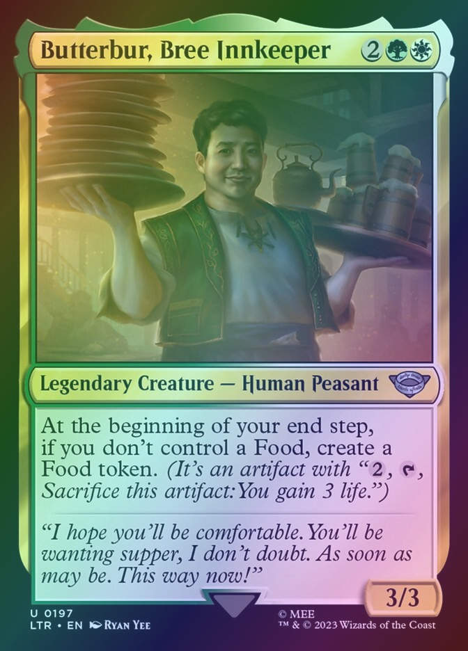 Butterbur, Bree Innkeeper (LTR) (197) / Foil