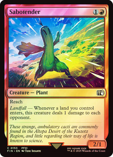 Sabotender (FIN) (153) / Foil