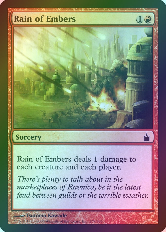 Rain of Embers (RAV) (138) / Foil
