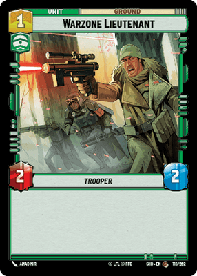 Warzone Lieutenant (SHD_#110/262)