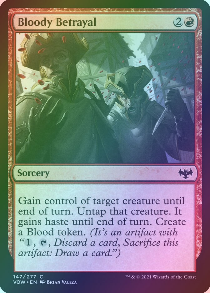 Bloody Betrayal (VOW) (147) / Foil
