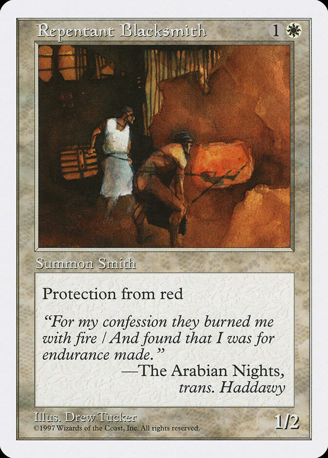 Repentant Blacksmith (5ED) (54)