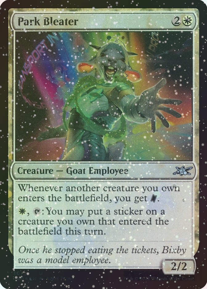 Park Bleater (UNF) (307) / Galaxy Foil