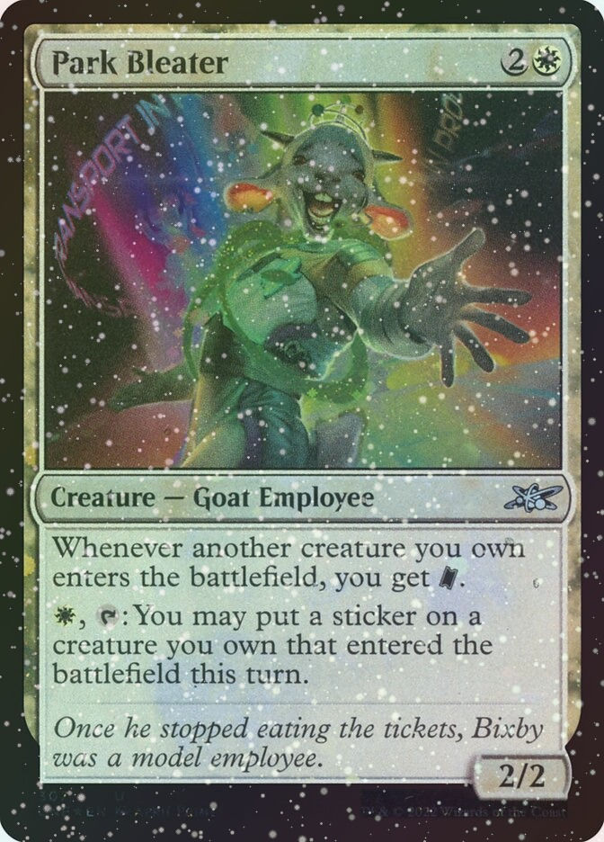 Park Bleater (UNF) (307) / Galaxy Foil