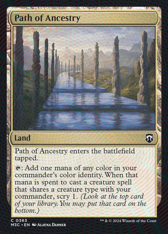 Path of Ancestry (M3C) (363) / Ripple Foil