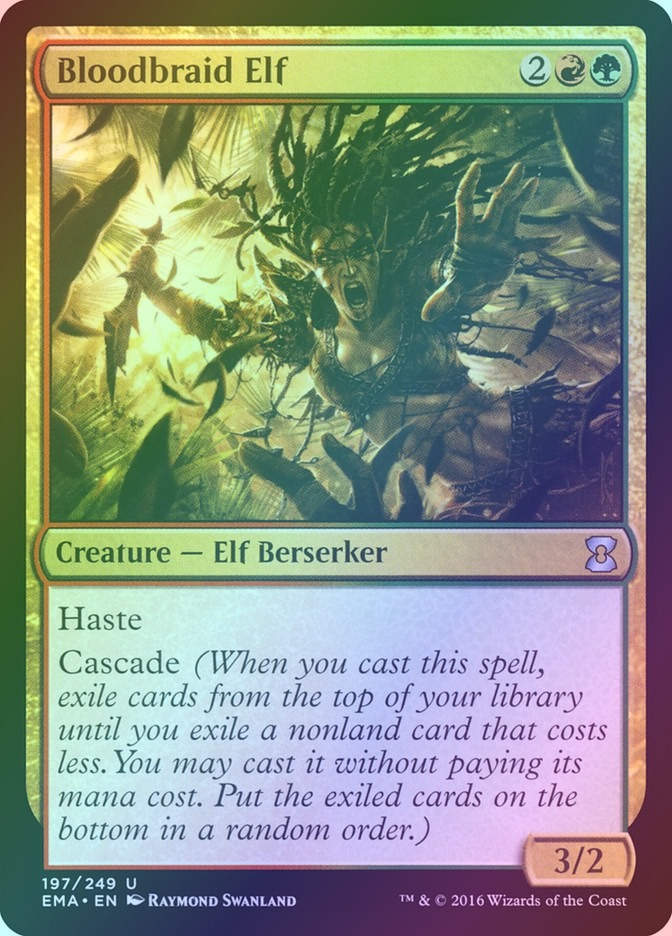 Bloodbraid Elf (EMA) (197) / Foil