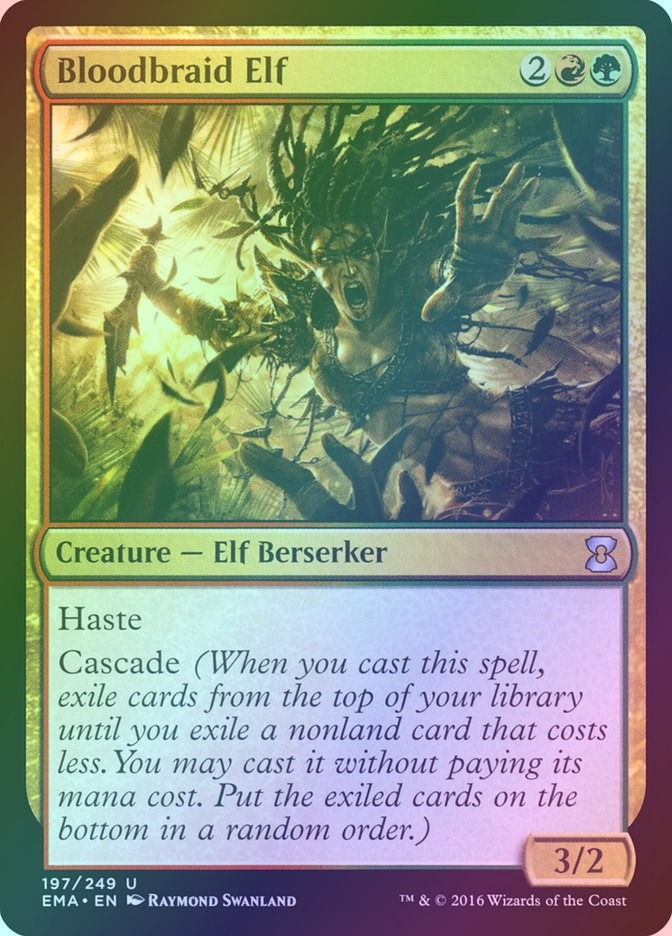 Bloodbraid Elf (EMA) (197) / Foil