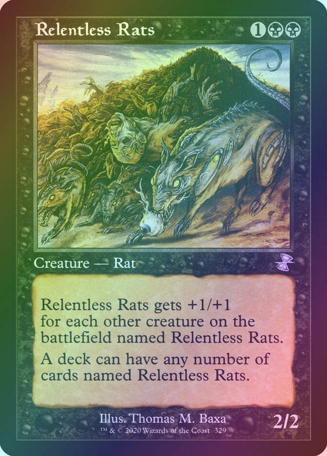 Relentless Rats (TSR) (329) / Foil