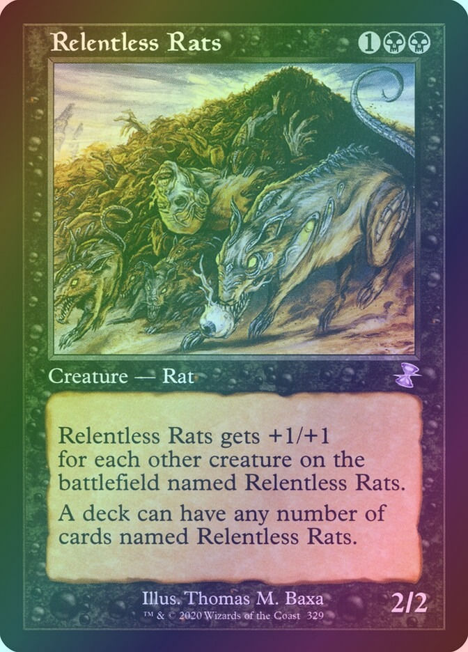 Relentless Rats (TSR) (329) / Foil