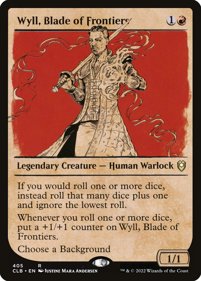 Wyll, Blade of Frontiers (CLB) (405) / Showcase