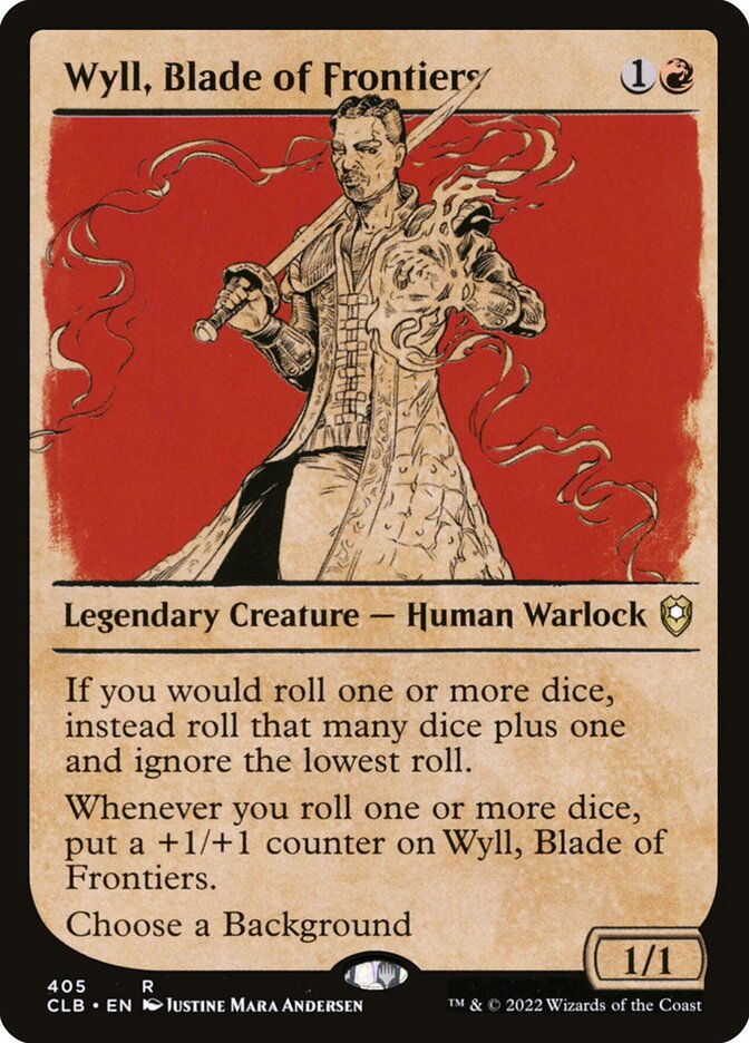 Wyll, Blade of Frontiers (CLB) (405) / Showcase