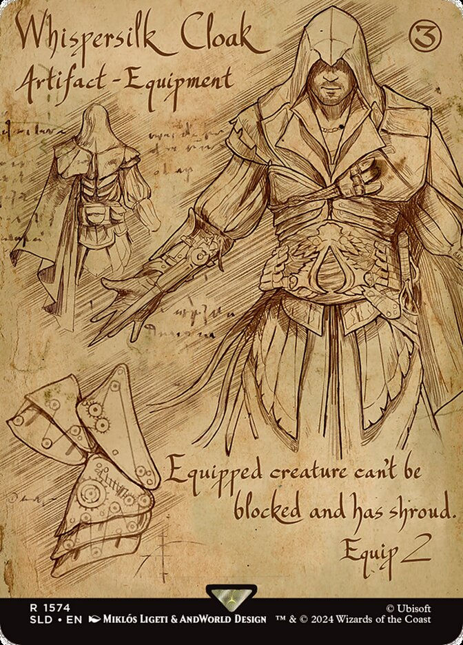 Whispersilk Cloak (SLD) (1574) / Borderless
