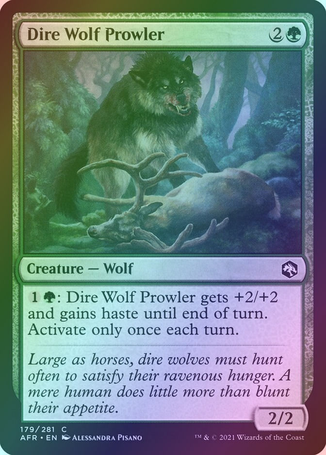 Dire Wolf Prowler (AFR) (179) / Foil