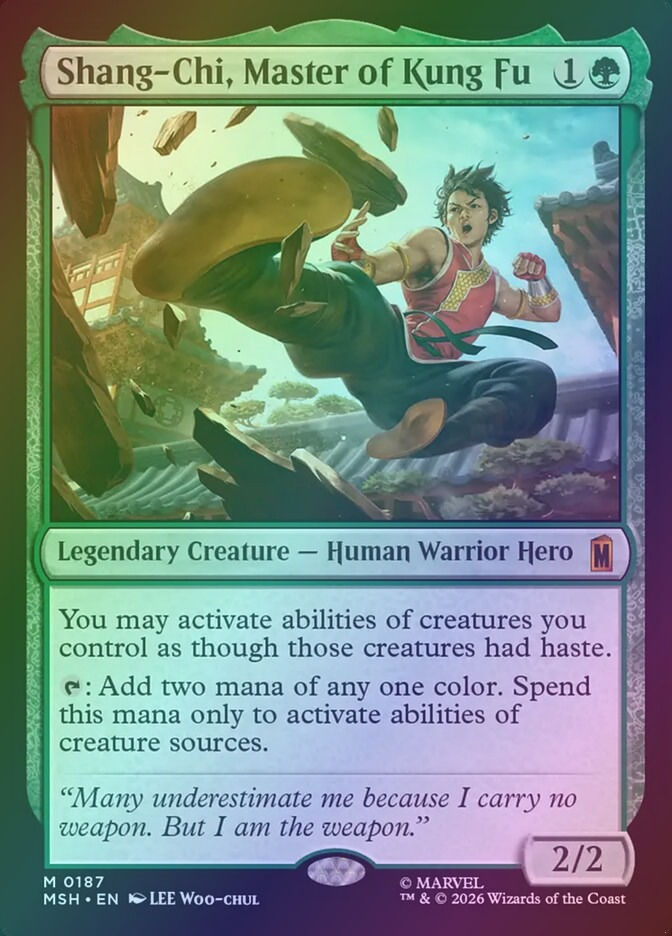 Shang-Chi, Master of Kung Fu (MSH) (187) / Foil