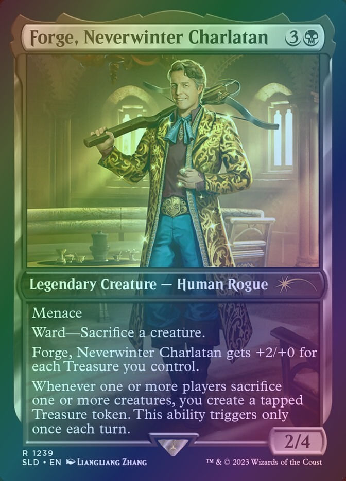 Evin, Waterdeep Opportunist (SLD) (1239) / Foil