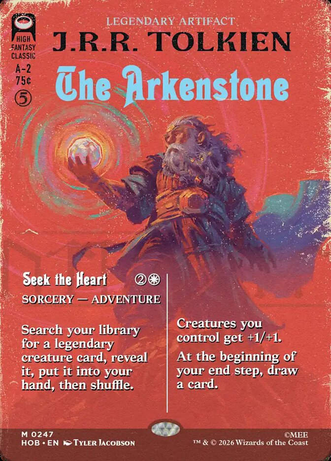 The Arkenstone // Seek the Heart (HOB) (247) / Borderless