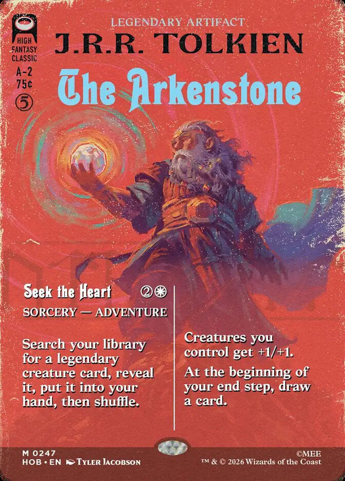 The Arkenstone // Seek the Heart (HOB) (247) / Borderless